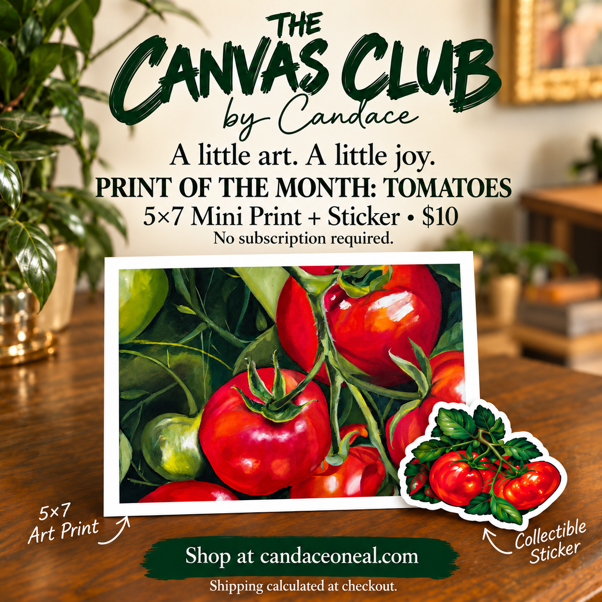 The Canvas Club-Featured Print of the Month